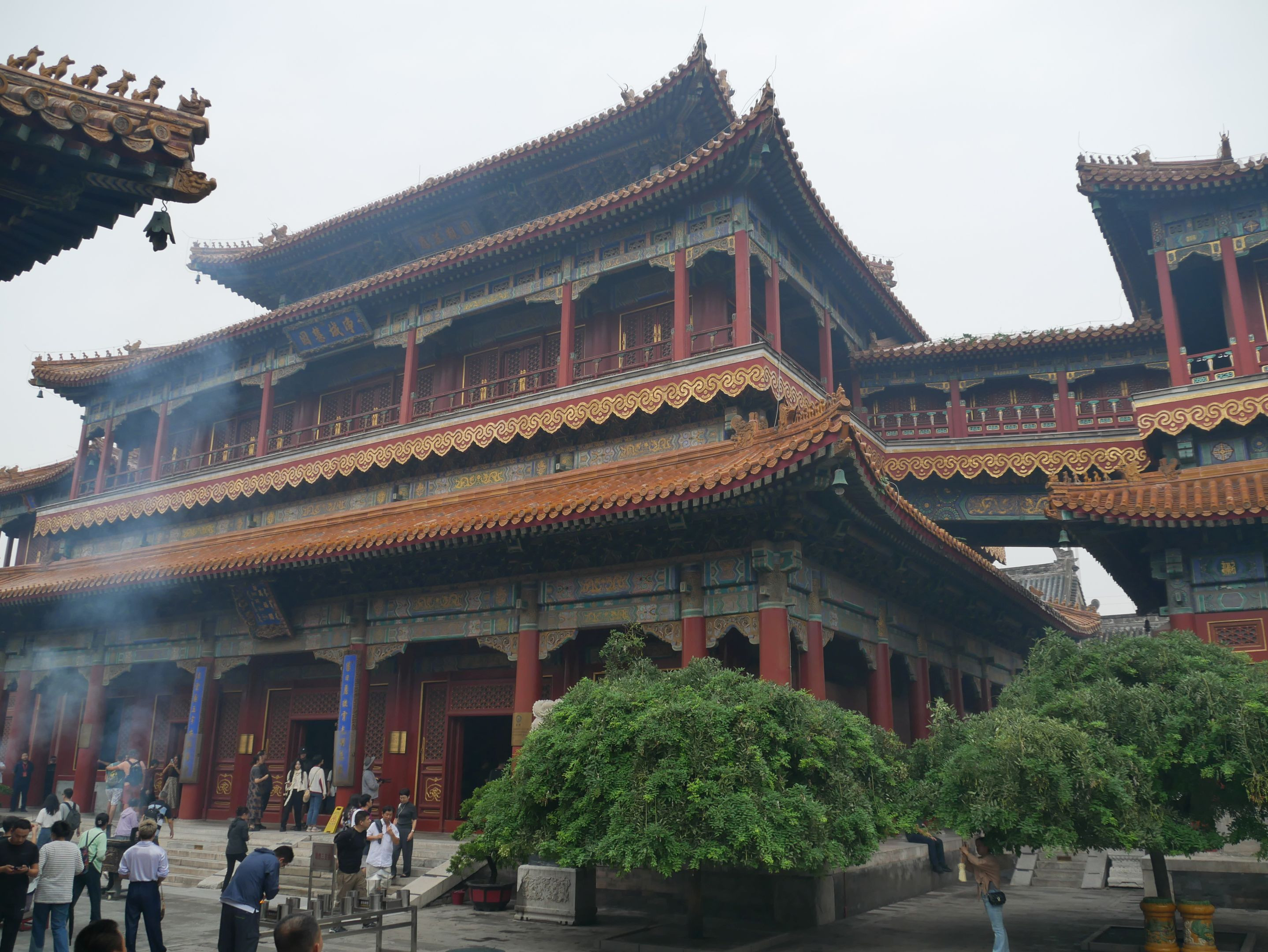 Yonghe Temple (or Lama temple), a Tibetan Buddhist temple and monastery
