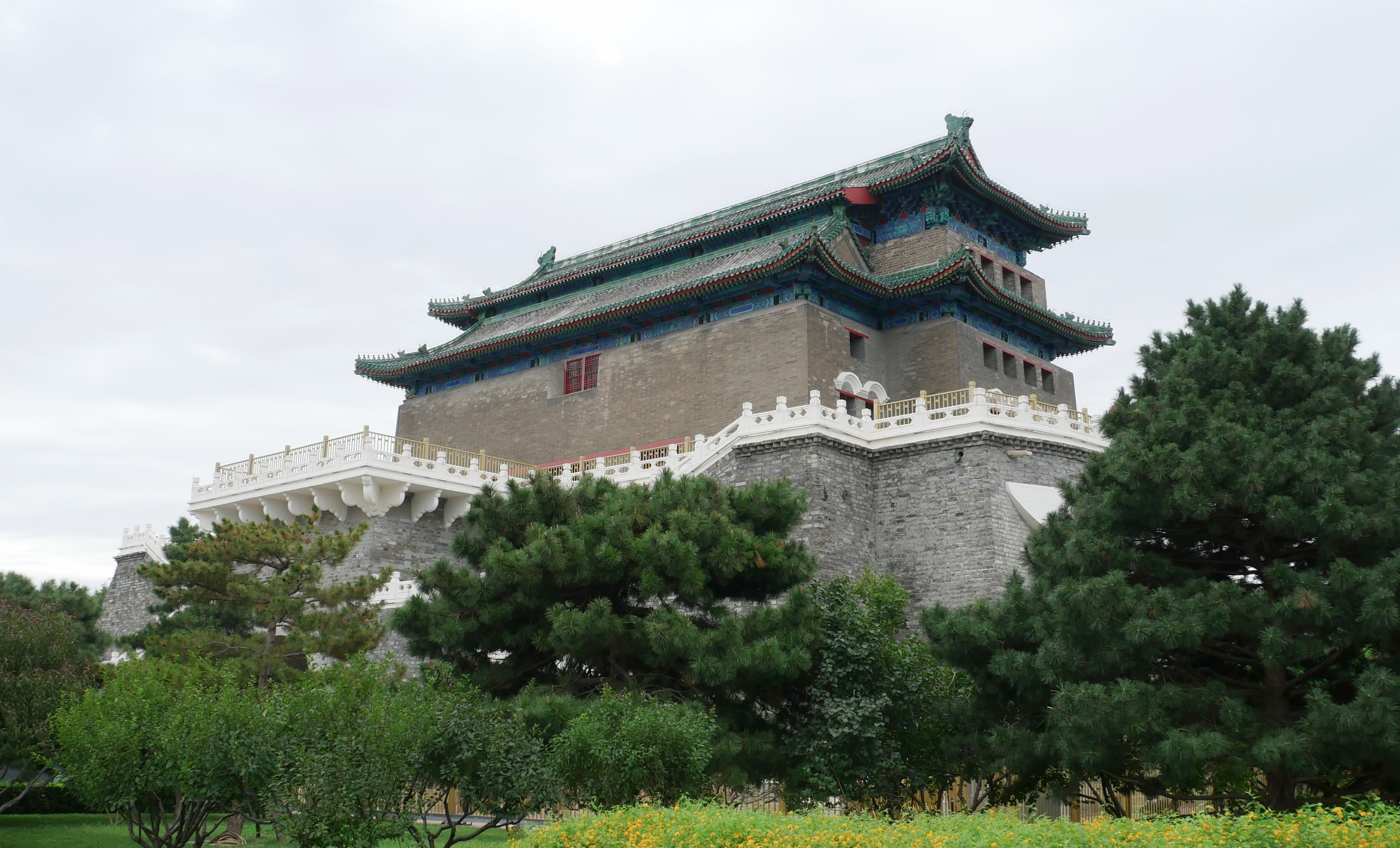 Zhengyangmen, an historic city gate just south of Tiananmen Square