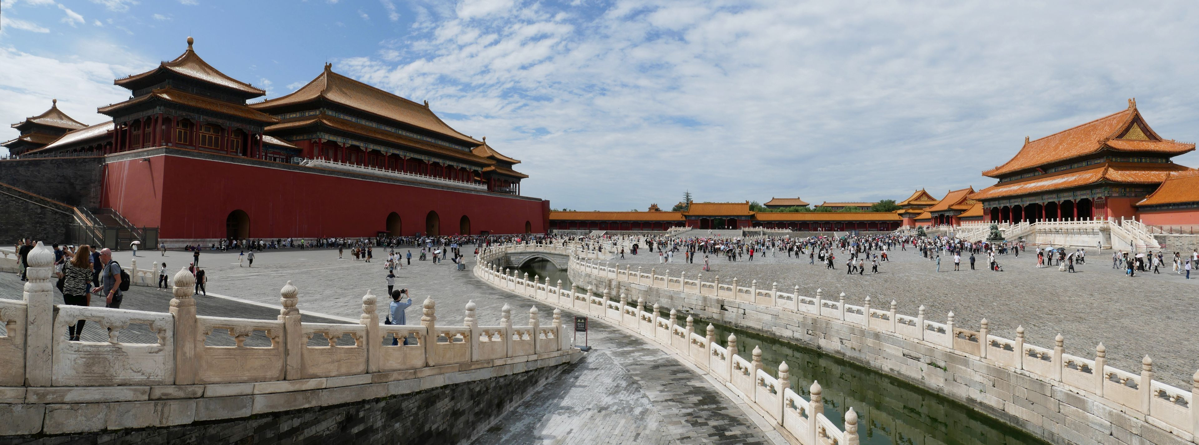 The outer court of the Forbidden City