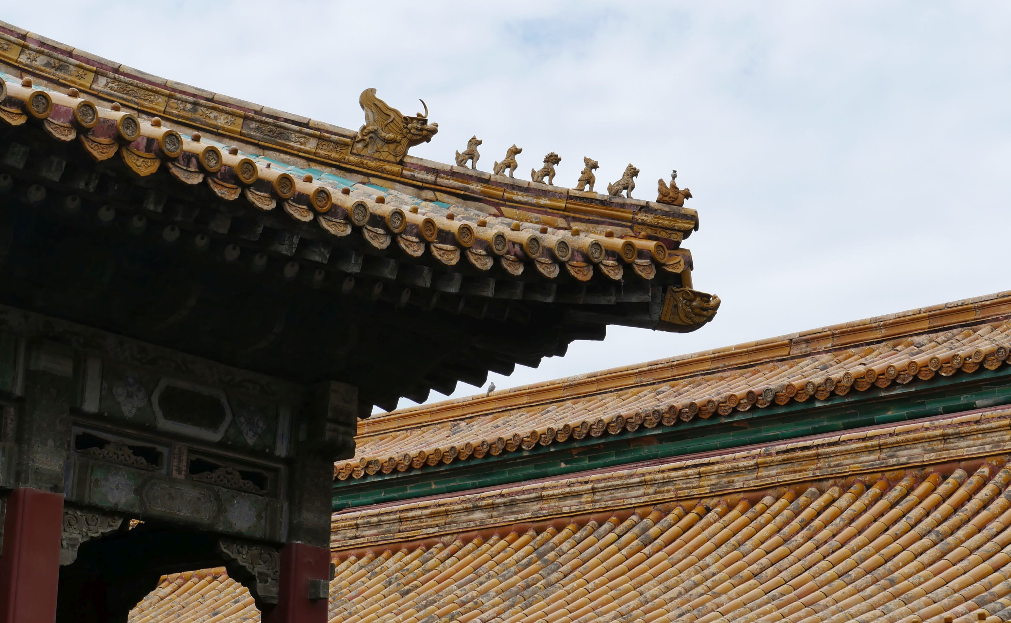 Roof guardians, Forbidden City