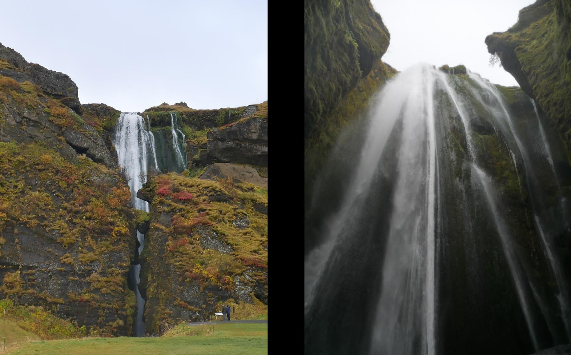 With some effort, you can enter the canyon for a great view