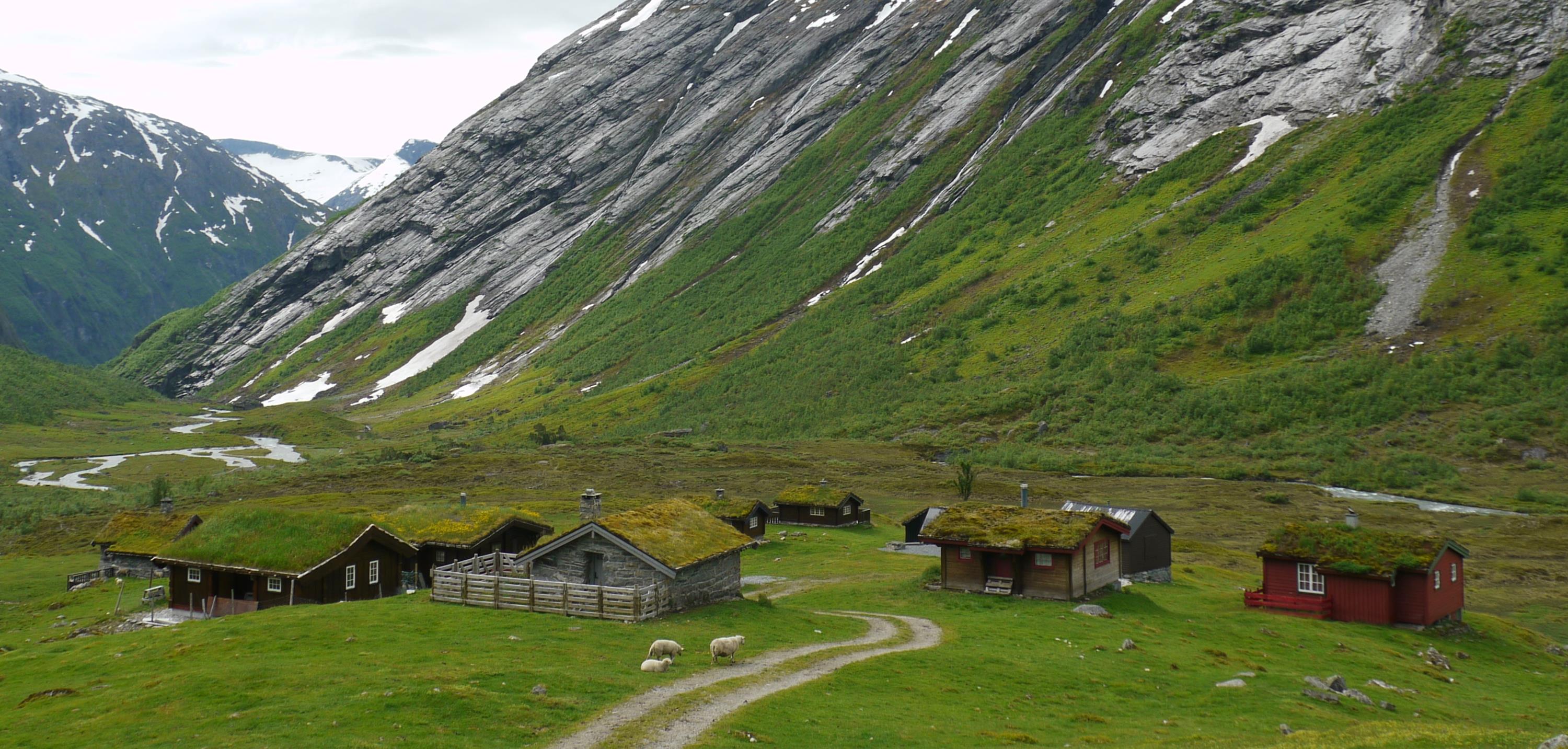 More mountain huts